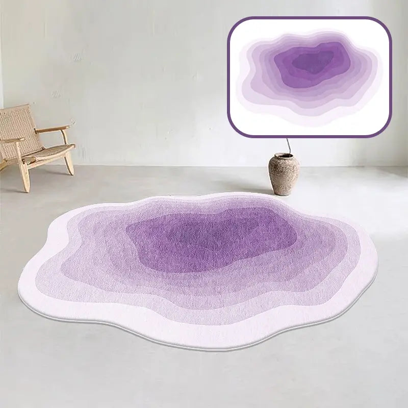Super Soft Plush Carpet, Cozy Non-Slip Indoor Long Rug with Stylish Artistic Design for Modern Living Rooms, Bedrooms, and Game Rooms Decor Gift Elegant Convenience Rugs for Bedroom