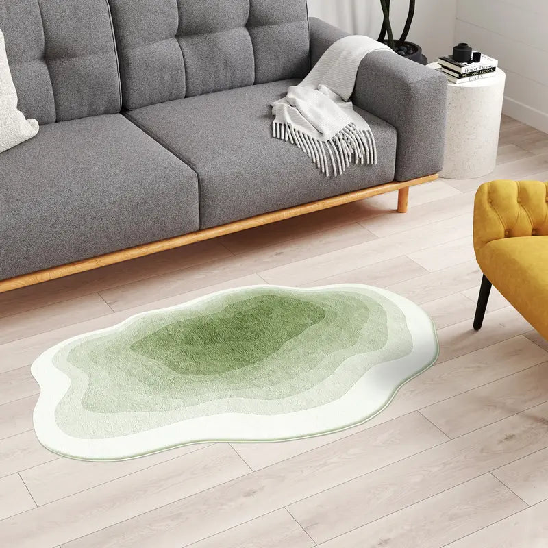 Super Soft Plush Carpet, Cozy Non-Slip Indoor Long Rug with Stylish Artistic Design for Modern Living Rooms, Bedrooms, and Game Rooms Decor Gift Elegant Convenience Rugs for Bedroom